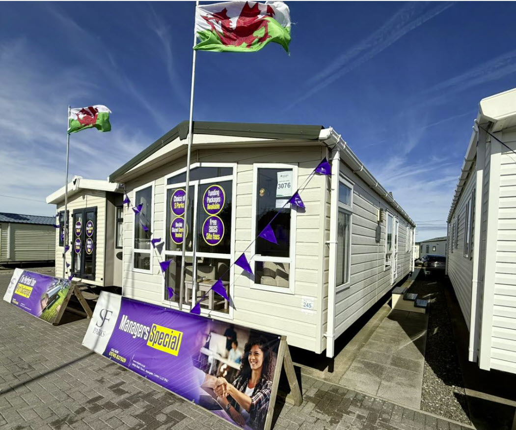 Marketing manamgement for holiday parks resulting in sold caravans